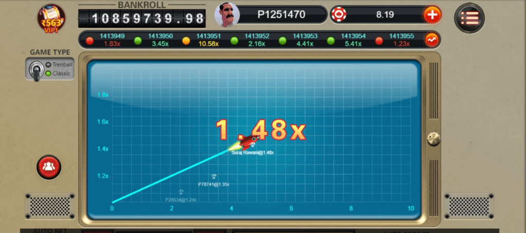 Crash Game in Teen Patti Stars. Win in Crash Bonus Quest Bonus Achievement