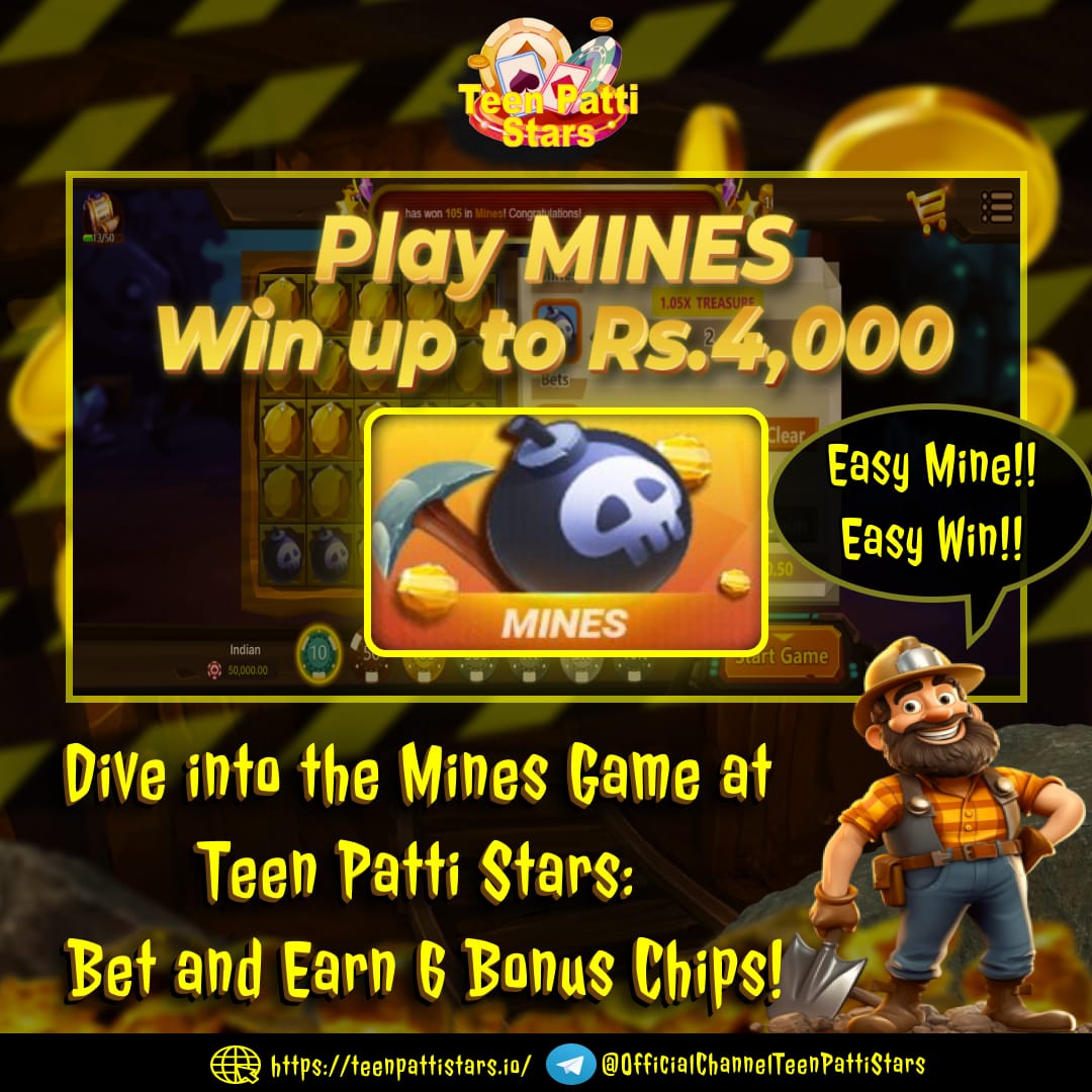 Bet in Mines and get 6 chips featured image