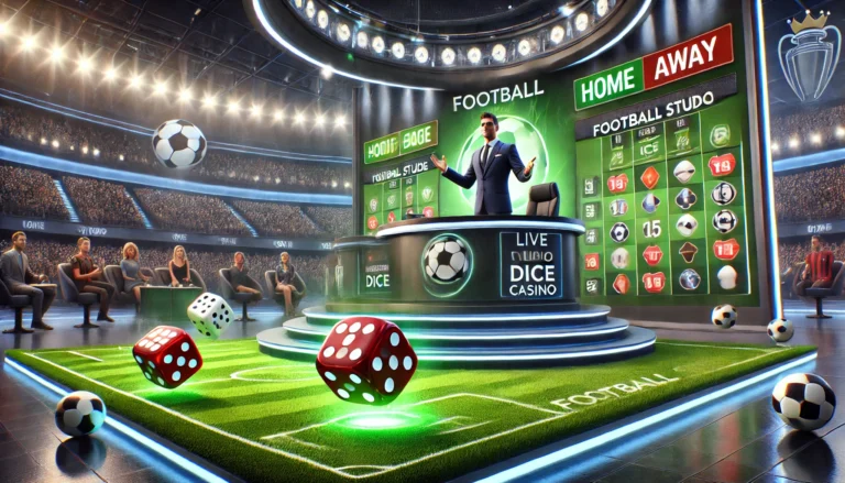 Football Studio Dice: Unleash the Excitement of Football and Dice Combined!