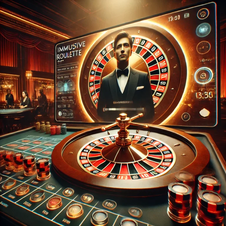 Immersive Roulette: Step Into the Action with Immersive Roulette – The Ultimate Live Casino Experience!