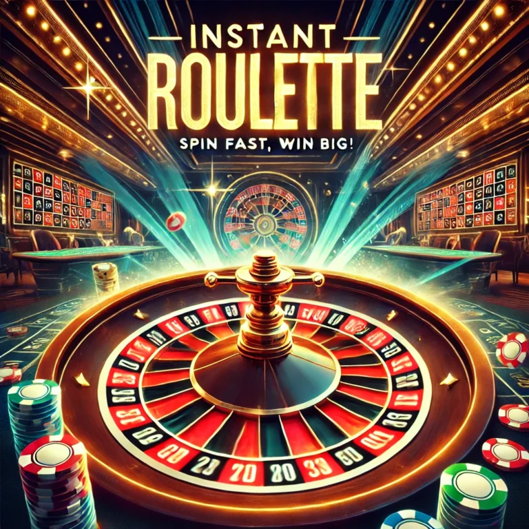 Instant Roulette: Spin Fast, Win Big with Instant Roulette – The Ultimate Casino Thrill!