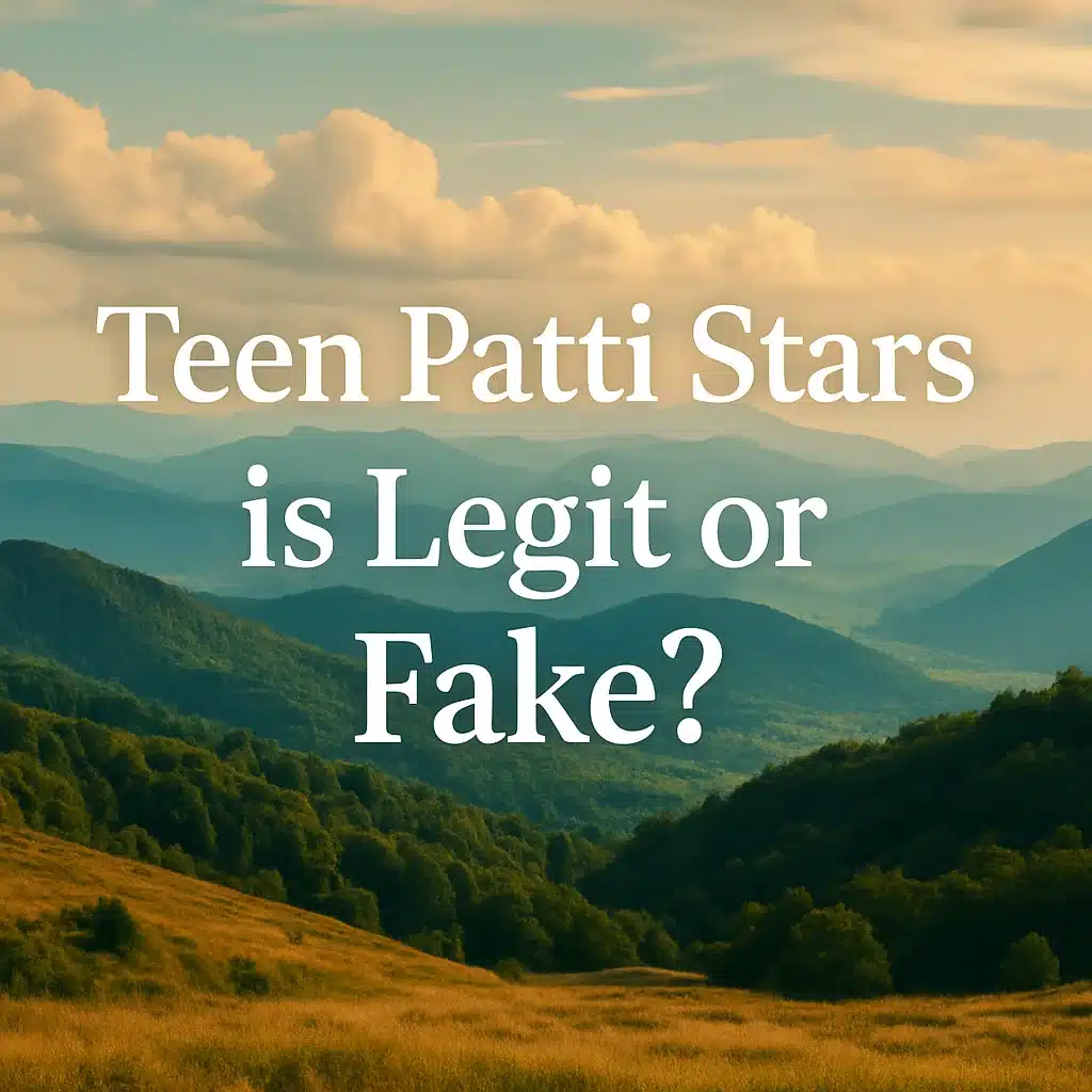 Is Teen Patti Stars legit or fake