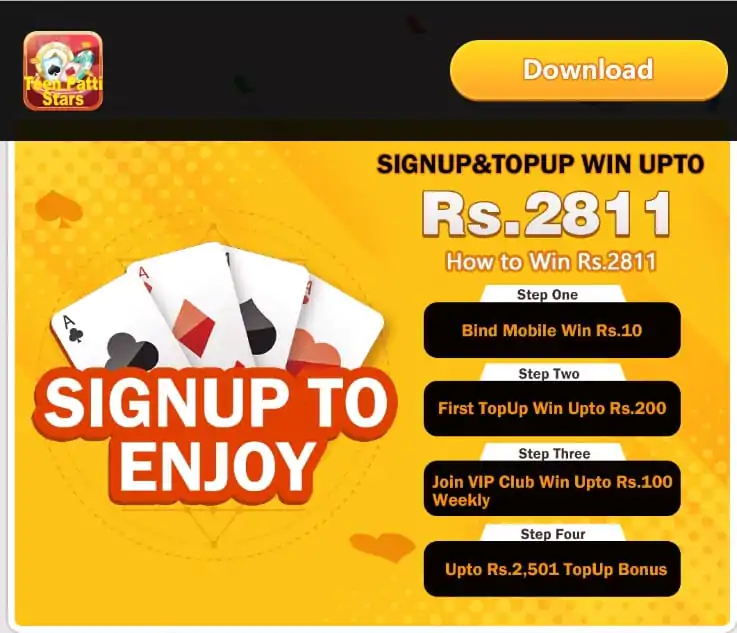 Teen Patti Bonus